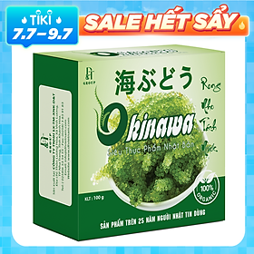 Rong Nho Khô Tách Nước Okinawa 5 gói x 20g - Thần Dược Đại Dương