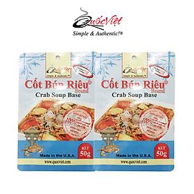 COMBO 2 Gói Gia vị Cốt bún riêu Quốc Việt - 2 x 50g - VN10506