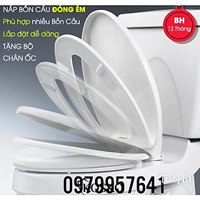 Mua Nắp bồn cầu êm cao cấp Hùng Anh