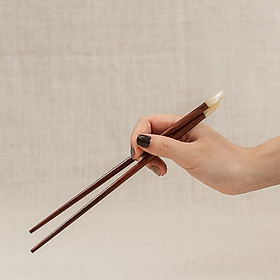 Mua Đũa tròn (23cm) - đuôi trai - gỗ trắc