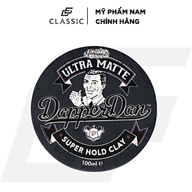 Sáp vuốt tóc Dapper Dan Ultra Matte Clay 100ml