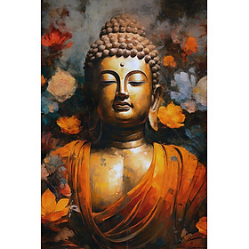 Mua Quà tặng cho tâm | Tranh Đức Phật | Tranh canvas (STA_Ducphat_01)