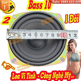 Mua LOA BASS 10 VI TÍNH – GIÁ 1 ĐÔI