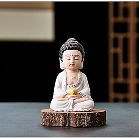 Tượng Phật Thích Ca Thiền Gốm