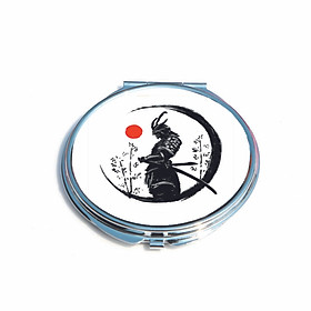 Gương mini cầm tay IN HÌNH tranh ảnh phong cách Nhật Bản