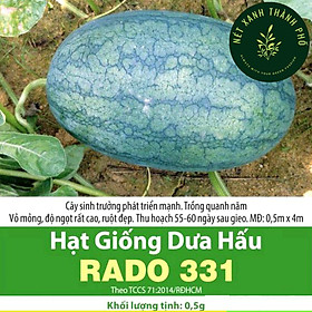 Mua Hạt giống dưa hấu trái dài  vỏ mỏng
