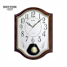 Đồng hồ Nhật Rhythm CMJ494NR06 Kt 29.0 x 39.0 x 6.0cm, 1.13kg Vỏ nhựa. Dùng Pin.