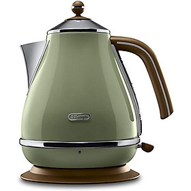 Mua Ấm Siêu Tốc DELONGHI KBOV 2001 GR Cổ Điển Sang Trọng  Nhập Khẩu Đức  Dung Tích 1.7L  Đun Siêu Nhanh Công Suất 2000 W - Hàng Nhập Khẩu