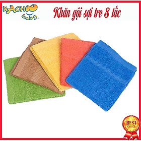 Mua Khăn gội đầu  khăn quấn tóc cotton 8 tấc (Kích thước 50 x 80cm)