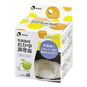 Bộ nấu cháo/ cơm nát trong nồi cơm điện Richell