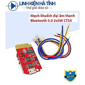 Mua CT14 Mạch Bluetooth Khuếch Đại Âm Thanh CT14 DIY Loa Bluetooth 2x5W có sạc pin