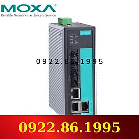 Giá Tốt + Moxa EDS-405A-MM-SC/ST Loại Quản Lý Mạng 2 Cổng Quang 3 Cổng hàng mới