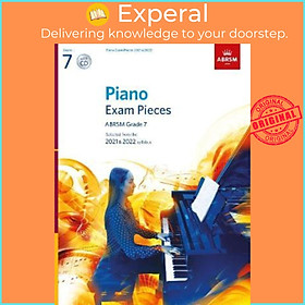 Sách - Piano Exam Pieces 2021 & 2022, ABRSM Grade 7, with CD : Selected from the 2021 & by ABRSM (UK edition, paperback)