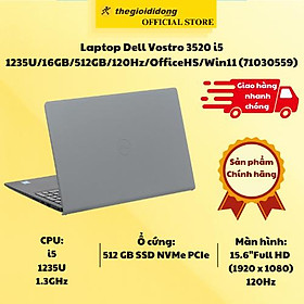 Mua Laptop Dell Vostro 3520 i5 1235U/16GB/512GB/120Hz/OfficeHS/Win11 (71030559) - Hàng Chính Hãng