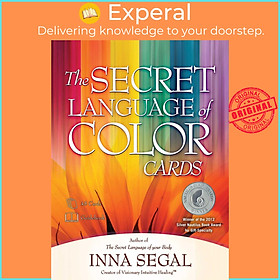 Sách - The Secret Language of Color Cards by Inna Segal (UK edition, paperback)