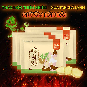 Miếng Dán Nhiệt Giữ Ấm Cơ Thể Giảm Đau Bụng Kinh Hamart Dán Toả Nhiệt Ấm Cổ Vai Gáy Giảm Nhức Mỏi