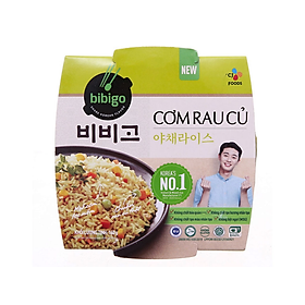 Cơm Rau Củ Hàn Quốc Bibigo Hộp 160G