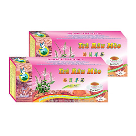 Combo 5 Hộp Trà Râu Mèo Thông Tiểu Trừ Sỏi Thận (Hôp 50 Túi Lọc X 2g) - Nguyên Thái Trang – Thảo Dược Thiên Nhiên - Tốt Cho Sức Khỏe