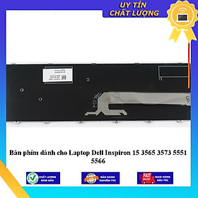 Bàn phím dùng cho Laptop Dell Inspiron 15 3565 3573 5551 5566 - Hàng Nhập Khẩu New Seal