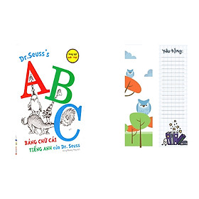 Dr. Seuss’s ABC – Bảng Chữ Cái Tiếng Anh Của Dr.Seuss ( Tặng Kèm Bookmark Tuyệt Đẹp )