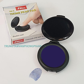 Mua KHAY TAMPON mực lăn tay Shiny Thumb print pad SM-2 / SM-2A - Hộp mực lăn chỉ tay