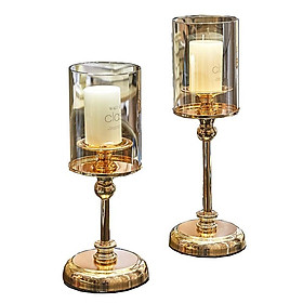 Mua TnP DECOR - Chân nến trang trí  đế đựng nến decor phòng khách sang trọng phong cách Bắc Âu