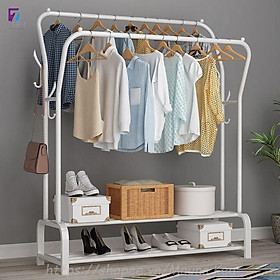 Mua Giá Treo Quần Áo Thời Trang Có Ngăn Để Giày Dép Tiện Lợi