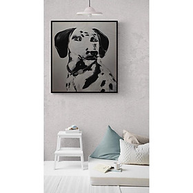 Mua Tranh vẽ tay chất liệu sơn dầu Acrylic chân dung thú cưng Cậu Đốm