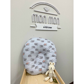 Gối Chống Trào Ngược Cho Bé - Ruột Bông - Vỏ Cotton Mềm Mịn - Nhiều Màu Sắc