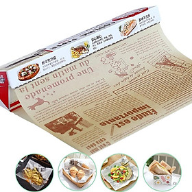 Mua Giấy nến nướng bánh thấm đầu  chống dính  chịu nhiệt  chống ẩm  không mùi| Cuộn giấy nướn g bánh 8M tiết kiệm (NB07)