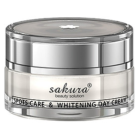 Kem Hỗ Trợ Trị Nám Cao Cấp Ban Ngày Sakura Spots Care And Whitening Day Cream (30g)