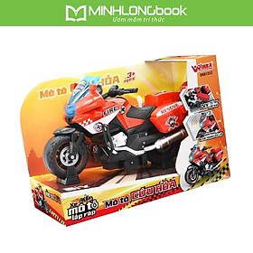 Đồ Chơi DUKA: Xe Mô Tô Lắp Ráp - Mô Tô Cứu Hỏa/Mô Tô Phân Khối Lớn