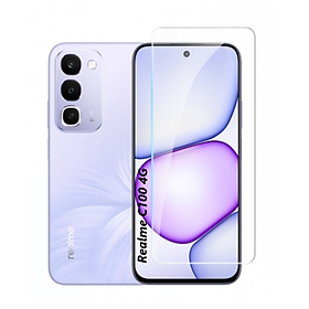 Kính Cường Lực Cho Realme C - Không Viền Đen - Chống Va Đập Trầy Xước