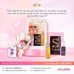 [Bộ quà Tặng 08/03] Nhụy Hoa Nghệ Tây Saffron Shyam Jolie Gift 1 Saffron Việt Nam