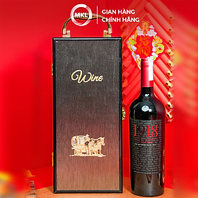 Rượu Vang Đỏ 1918 Special Reserve Carmenere 750ml 14% Chile (Hộp cao câp có phụ kiện) - Hàng Chính Hãng