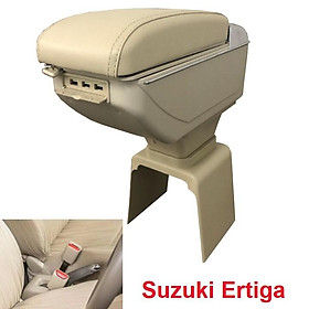 Hộp tỳ tay xe hơi, ô tô cao cấp dành cho xe Suzuki Ertiga tích hợp 7 cổng USB mã DUSB-ETG