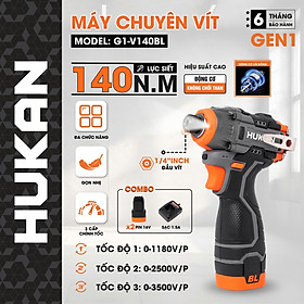 MÁY CHUYÊN VÍT 16V G1-V140BL HUKAN -HÀNG CHÍNH HÃNG