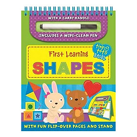 Tiny Tots Easel First Learning : Shapes (Includes a wipe-clean Pen)