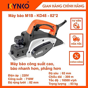 Máy bào gỗ 710W cầm tay chính hãng Kynko M1B-KD48-82*2 #6483 giá tốt