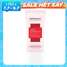 Kem Chống Nắng CELL FUSION C Nâng Tone Da SPF50 HÀN QUỐC