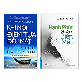 [Download Sách] Combo Khi Mọi Điểm Tựa Đều Mất, Hạnh Phúc Đến Từ Sự Biến Mất