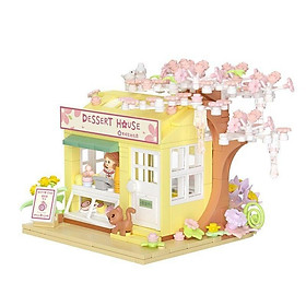 Wekki Đồ Chơi Lắp Ráp Tiệm Hoa Anh Đào Wk516601 60018149