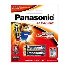 Mua Vỉ Pin kiềm Panasonic Alkaline AAA LR03T/2B-V (2 viên) – Hàng Chính Hãng