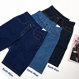 Quần Short Jean Nam THỜI TRANG 24H vải Jean Trơn Phom Đứng Đủ Size