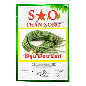 Hạt giống Đậu Đũa cao sản ngọt bụi lùn -hạt giống rau Sao thần Nông
