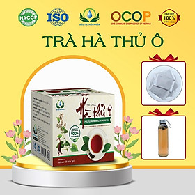 Trà Hà Thủ Ô hộp 30 Túi Lọc x 3Gram giúp bồi bổ thận, kích thích mọc tóc, tóc đen mượt của Siêu Thị Thiên Nhiên