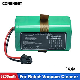 14.4V 3200MAh Pin Thay Thế Conga Excellence 990 950 999 1090 1099 1190 1790 1990 2290Ultra Robot Hút Bụi