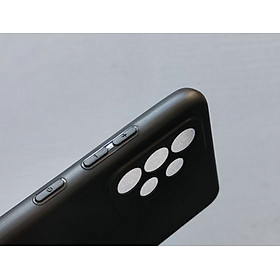 Ốp lưng dẻo cho Samsung Galaxy A73, A53, A33, A23 5G - đen cao cấp, chống bám vân tay