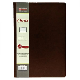 Hình ảnh Sổ Hồng Hà Office A4 4584 - 200 Trang - 21x30 cm - Mẫu 3 - Màu Nâu
