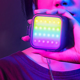 RGB LED Video Light Panel Light Dimmable Camera Lighting for Camera Makeup